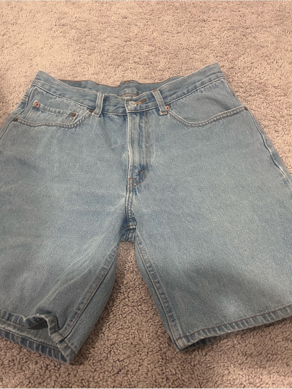 Levi’s relaxed fit 550 denim jort short y2k mens size 32